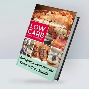 Imagem de capa para o Ebook Emagreça Sem Passar Fome e Com Saúde 