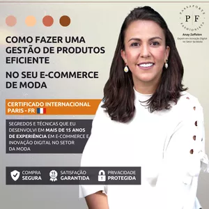 Imagem de capa para o Curso online E-COMMERCE DE MODA: COMO FAZER UMA GESTÃO DE PRODUTOS EFICIENTE