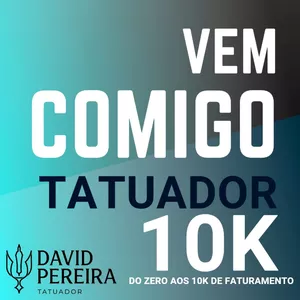 Imagem de capa para o Curso online Vem Comigo - Tatuador 10k