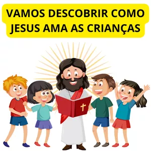 Imagem de capa para o Ebook JESUS AMA AS CRIANÇAS