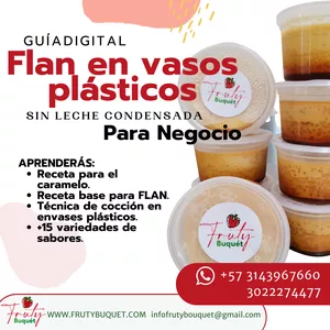 Imagem principal do produto FLAN EN CONTENEDOR PLÁSTICO