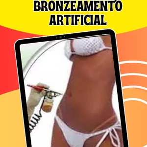 Imagem de capa para o Ebook Guia monte seu espaço de bronzeamento  artificial
