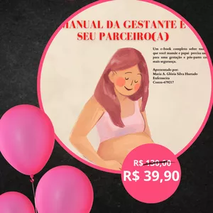 Imagem principal do produto MANUAL DA GESTANTE E SEU PARCEIRO (A)