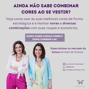Imagem de capa para o Evento presencial Consultoria de Coloração Pessoal para uso estratégico das Cores - PRESENCIAL EM SP CAPITAL COM DATA MEDIANTE AGENDA