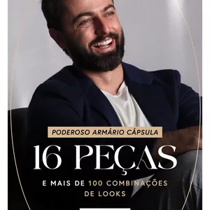 Imagem de capa para o Ebook E-book Poderoso Armário Cápsula.