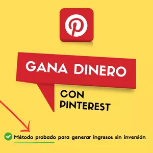Imagen de portada para Ebook Curso de Pinterest - Gana Hasta 1.000€/Mes en Pinterest Sin Tener Productos Ni Invertir