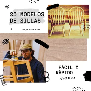 Imagen de portada para Ebook 25 modelos de sillas fácil y rápido 