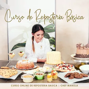 Imagen de portada para Curso online Curso de repostería básica