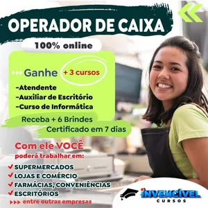 Imagem do curso OPERADOR DE CAIXA