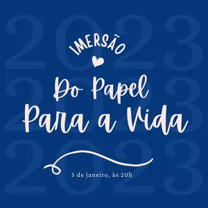 Imagem de capa para o Curso online Do Papel Para a Vida