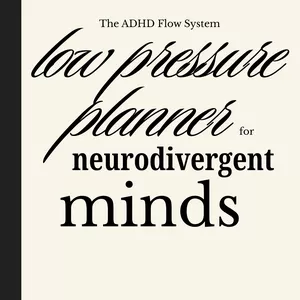 Cover image for Ebook The ADHD Flow System - Digital Glow-Up Planner
