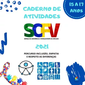 Imagem principal do produto CADERNO DE ATIVIDADES DO SCFV