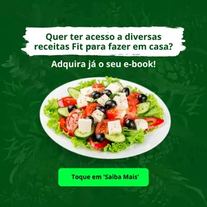 Imagem de capa para o Ebook Receitas fit em casa