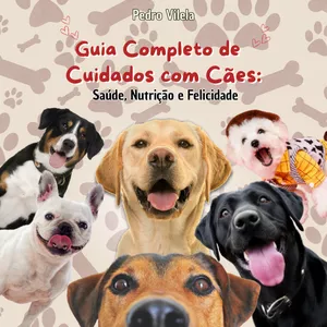 Imagem de capa para o Ebook Guia Completo de Cuidados com Cães 