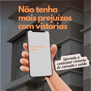 Imagem de capa para o Curso online Como contestar vistoria de entrada e saída na locação