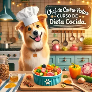 Imagen de portada para Curso online Chef de cuatro patas: Dieta cocida para perros