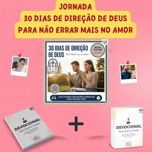 Imagem de capa para o Curso online 30 Dias de Direção de Deus - Audiobook