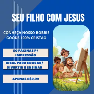 Imagem de capa para o Ebook Bobbie Goods Cristão p/ impressão c/ 50 páginas