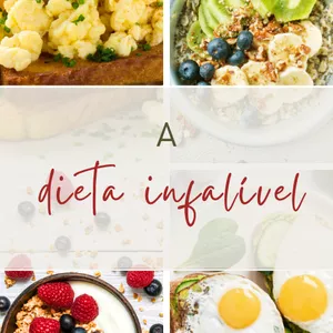 Imagem de capa para o Ebook A dieta infalível  