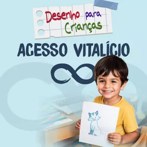 Imagem de capa para o Curso online DESENHO PARA CRIANÇAS - ACESSO VITALÍCIO 