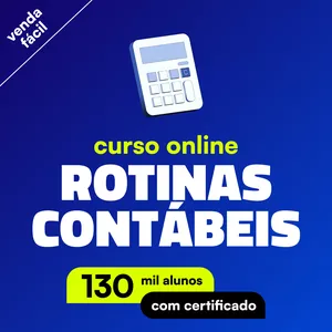 Imagem de capa para o Curso online Curso de Rotinas Contábeis Completo