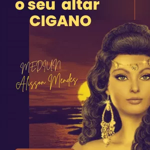 Imagem de capa para o Ebook Guia prático de como montar um altar Cigano!