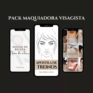 Imagem de capa para o Curso online PACK MAQUIADORA VISAGISTA