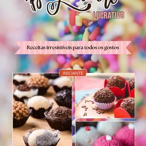 Imagem de capa para o Ebook Brigadeiro Lucrativo