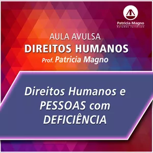 Imagem de capa para o Curso online DH e Pessoas com Deficiência