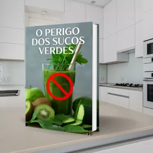 Imagem de capa para o Ebook O perigo dos sucos verdes 