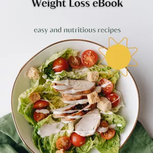 Imagem de capa para o Ebook E-book de receitas saudáveis ​​para perda de peso