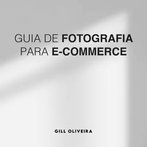 Imagem de capa para o Ebook Guia de Fotografia para E-commerce