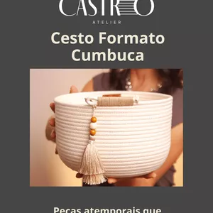 Imagem de capa para o Ebook Apostilas - O Básico da Cestaria 