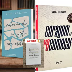 Imagem do curso Colocando a vida em ordem | Coragem para recomeçar | + brinde.