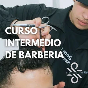 Imagen de portada para Curso online Curso Intermedio de Barberia