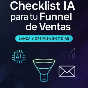 Imagen de portada para Ebook Checklist IA para tu Funnel de Ventas