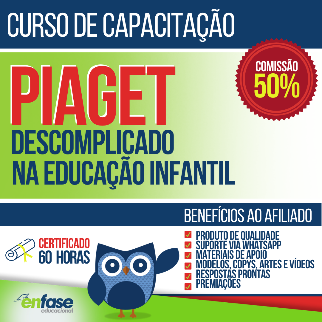 Imagem do curso (Cód 14) Piaget Descomplicado na Educação Infantil