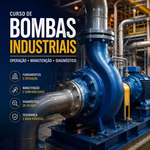 Imagem de Bombas Industriais – Operação, Manutenção e Diagnóstico de Falhas criado por Rafael de Oliveira Cruz  na hotmart