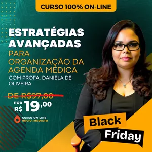 Imagem de capa para o Curso online CURSO - Estratégias Avançadas para a Organização da Agenda Médica