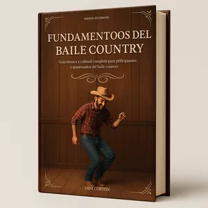 Imagen de portada para Ebook Fundamentos del baile country - Guia técnica y cultural completa para principiantes y apassionados del baile country