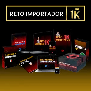Imagen de portada para Curso online RETO IMPORTADOR 1K