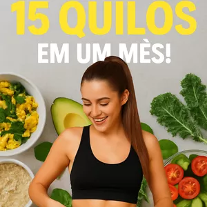 Imagem de capa para o Ebook 15 QUILOS A MENOS 