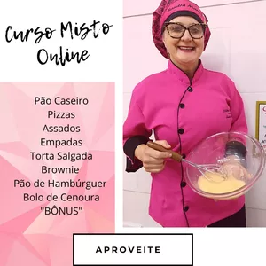 Imagem do curso Curso Prático Misto - Sem Lactose, Sem leite e Sem Glúten