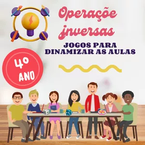 Imagem de capa para o Ebook Operações Inversas: jogos para dinamizar a aprendizagem