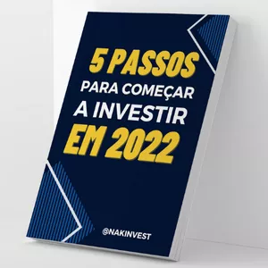 Imagem principal do produto 5 passos para investir em 2022