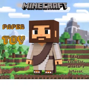 Imagem de capa para o Ebook Bonecos 3D Biblicos