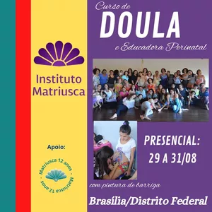 Imagem de capa para o Curso online CURSO DE DOULA E EDUCADORA PERINATAL HIBRIDO