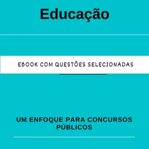 Imagem de capa para o Ebook Ebook Fundamentos da Educação - Questionários para concursos