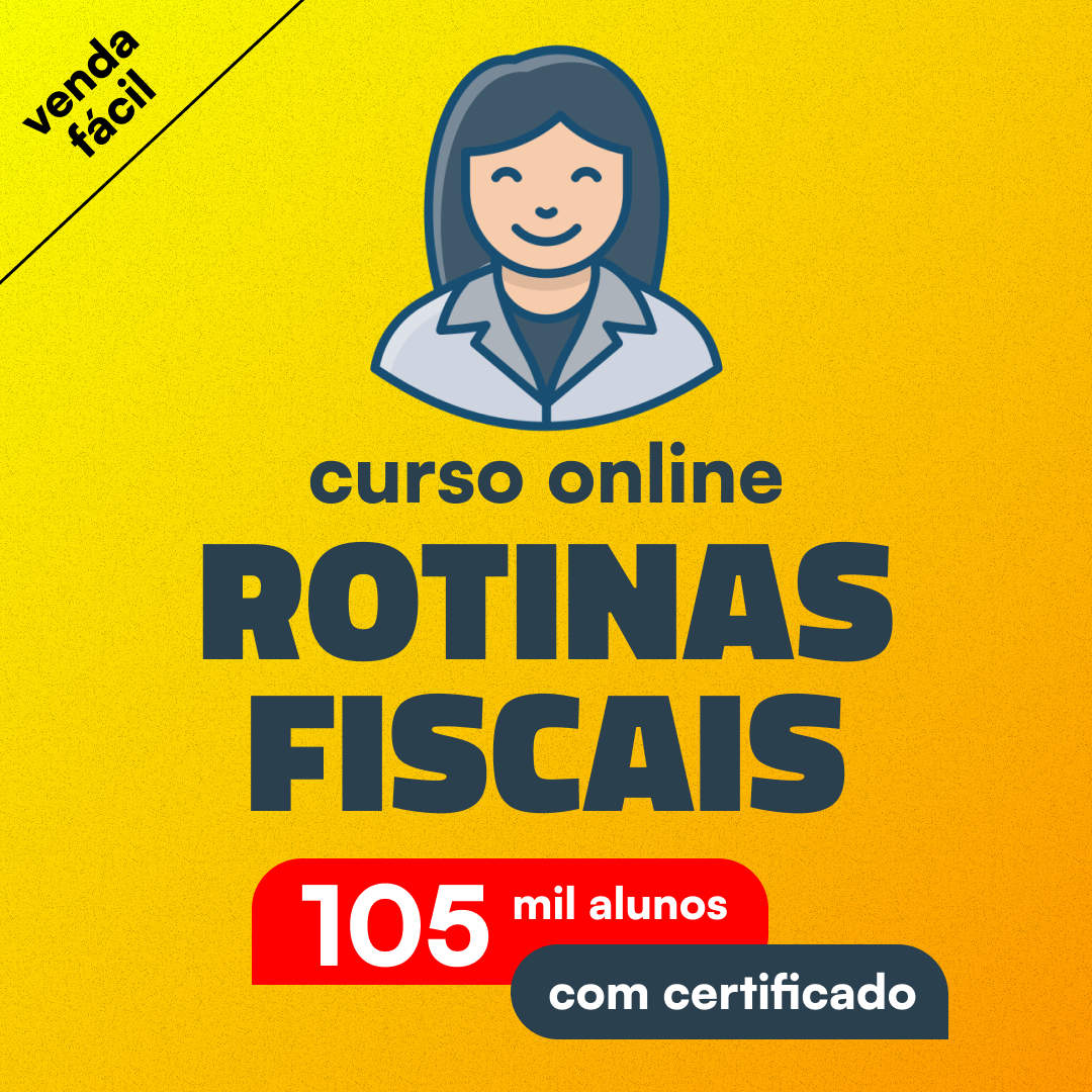 Imagem de Curso de Rotinas Fiscais criado por Desenvolve Cursos na hotmart