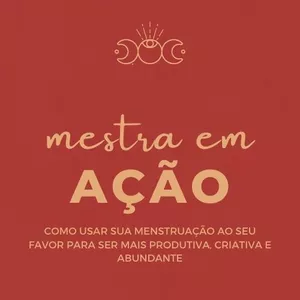 Imagem de capa para o Curso online Mestra em Ação / agosto
